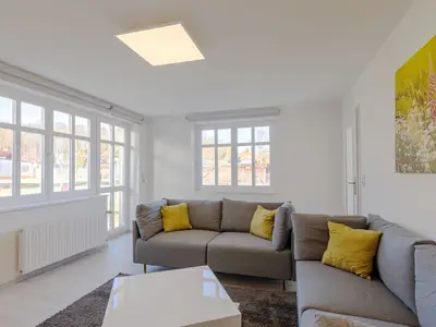 Ferienwohnung StrandLiebe Malchow - Wohnzimmer