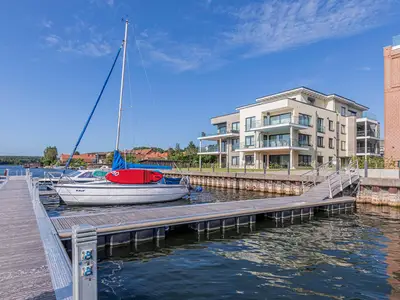 Ferienwohnung Nordlicht in Malchow alte Tuchfabrik direkt am Wasser