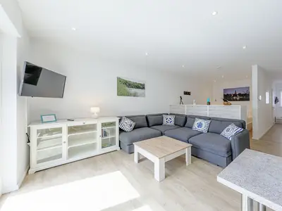 Ferienwohnung Nordlicht in Malchow offener Wohnbereich