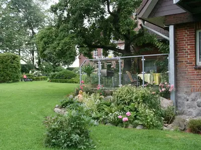 Terrasse Ferienwohnung Frieda´s