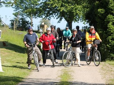 Radfahrergruppe