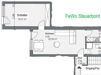 Ferienwohnung für 4 Personen (48 m²) in Bad Malente 5/10