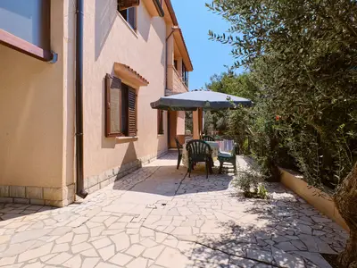 outside