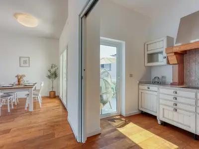 Küche und Essbereich