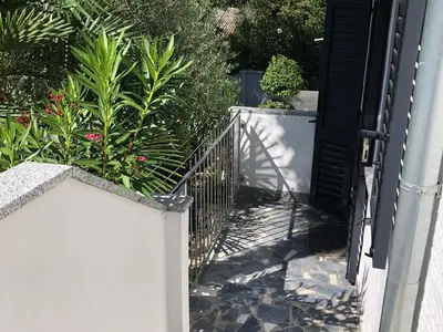 Balkon. Balkon Küche Erdgeschoss