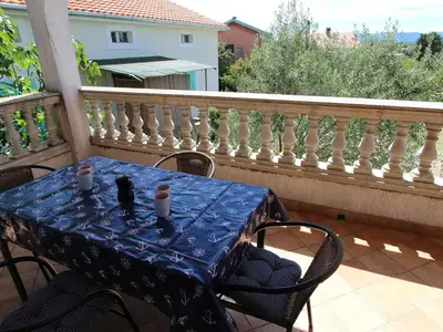 Ferienwohnung für 4 Personen (42 m²) in Malinska 1/10