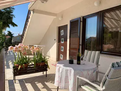 Ferienwohnung für 3 Personen (40 m²) in Malinska 1/10