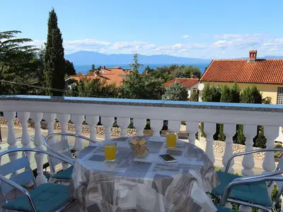 Ferienwohnung für 5 Personen (64 m²) in Malinska 1/10