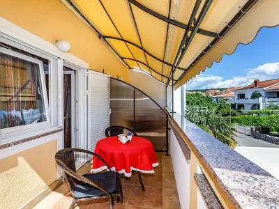 Ferienwohnung für 2 Personen (15 m²) in Malinska 2/10