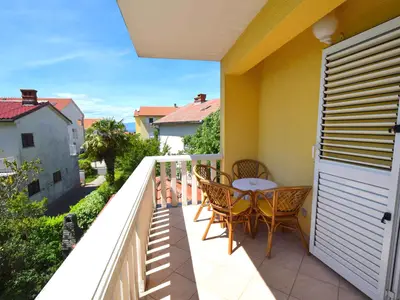 Ferienwohnung für 4 Personen (60 m²) in Malinska 3/10