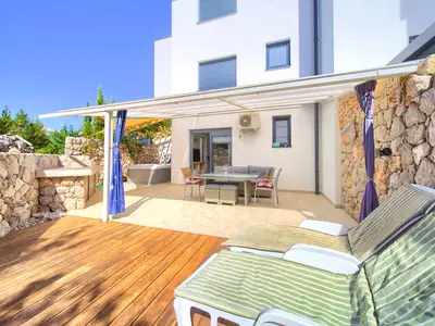 Ferienwohnung für 3 Personen (35 m²) in Malinska 1/10