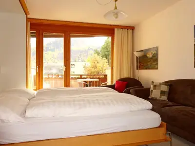 Wohnzimmer und Schlafzimmer