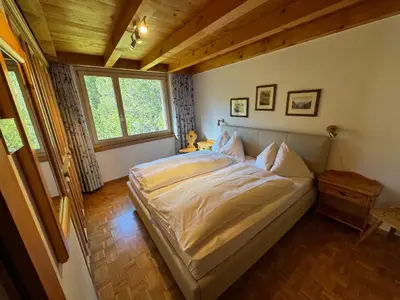 Schlafzimmer - 2 Matratzen,sehr ruhig hinten raus zum Naturschutzgebiet