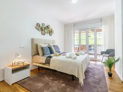 Doppelschlafzimmer mit Zugang zur Terrasse Doppelschlafzimmer mit Zugang zur Terrasse