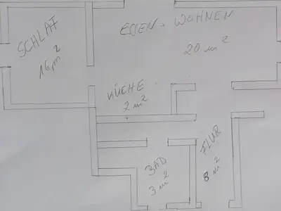 Ferienwohnung für 2 Personen (50 m²) in Marburg 5/10