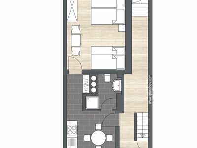 Ferienwohnung für 4 Personen (44 m²) in Marburg 6/10