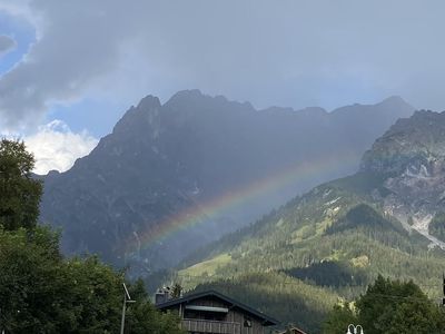 Regenbogen über Hinterthal