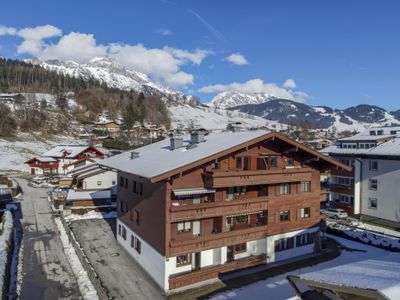 Außenseite Ferienhaus [Winter]