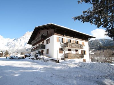 Außenseite Ferienhaus [Winter]