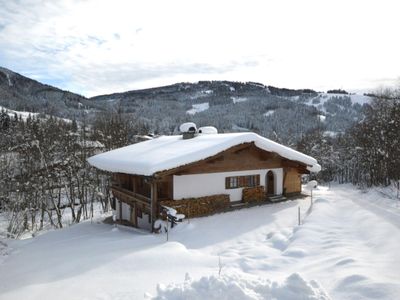 Außenseite Ferienhaus [Winter]