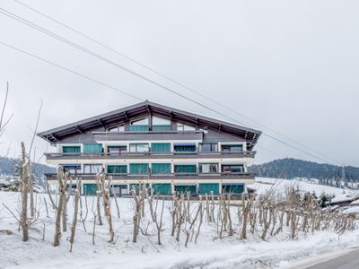 Außenseite Ferienhaus [Winter]