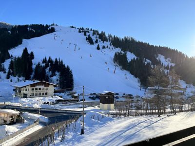 Aussicht vom Ferienhaus [Winter]