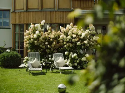 Gartenkulisse im Johanneshof