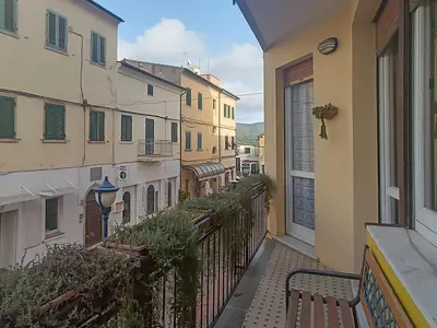 outside