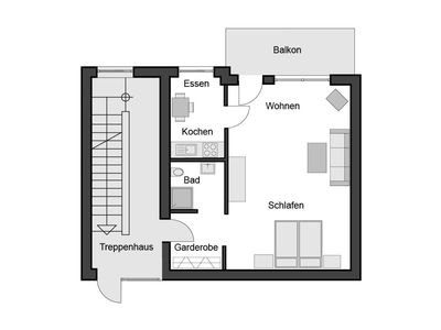 Ferienwohnung für 4 Personen (40 m²) in Markdorf 9/9