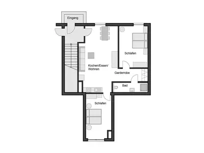 Ferienwohnung für 4 Personen (56 m²) in Markdorf 9/9