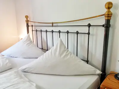 Schlafzimmer Wohnung "Ritterstube"