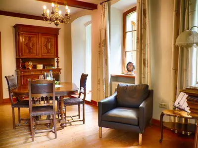 gemütlich, nostalgisches Ambiente - Wohnung Schlossgarten