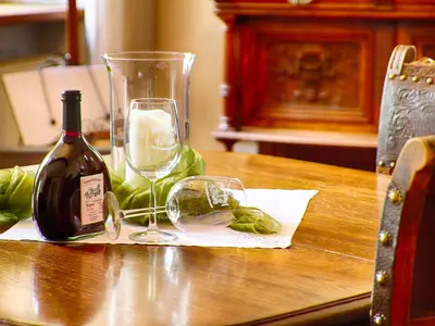 Genießen Sie unseren hauseigenen Wein