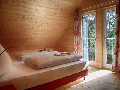 Schlafzimmer Obergeschoss "An der Holzspitz"