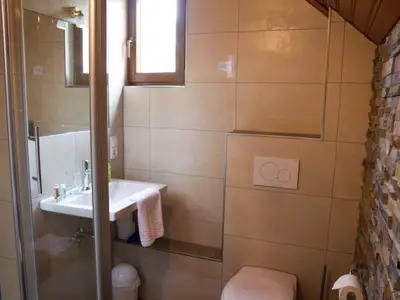 Bad in Wohnung "Burgmansarde"