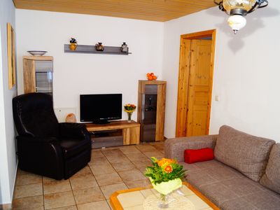 Ferienwohnung 2 Watzmann Wohnzimmer