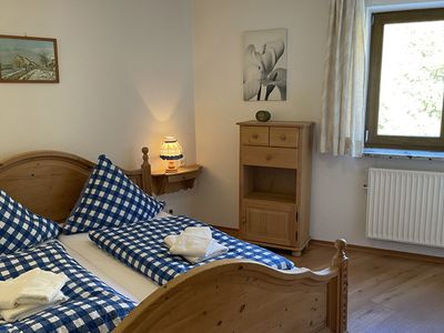 Schlafzimmer in der Ferienwohnung Salzburg