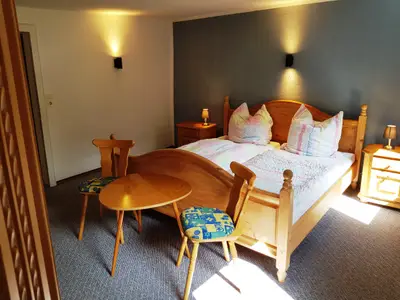 Das Schlafzimmer II in der Ferienwohnung Untersberg