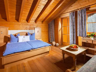 Schlafzimmer Ferienwohnung Dahoam