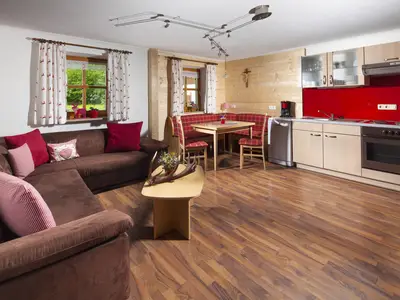 Wohnküche Ferienwohnung Hoher Göll