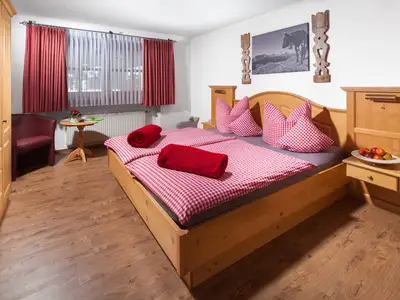 Schlafzimmer in der Ferienwohnung Hoher Göll