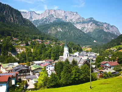 Marktschellenberg Ortsansicht
