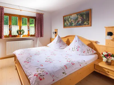 Schlafzimmer in der Ferienwohnung Barmstein