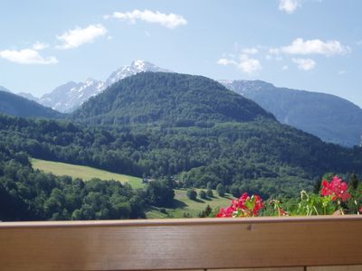 Ferienwohnung Hoher Göll Aussicht