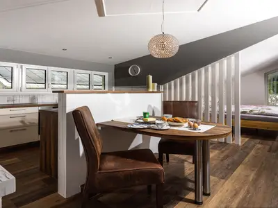 Apartment Küche mit Essplatz