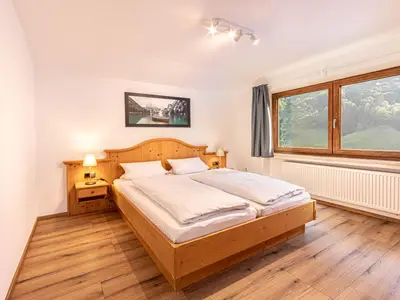 Schlafzimmer mit Doppelbett Fewo Kaiser Karl