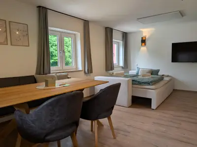 Wohnbereich mit Schlafcouch 1