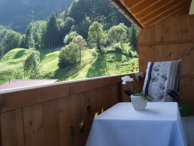 Balkon Ferienwohnung Untersberg