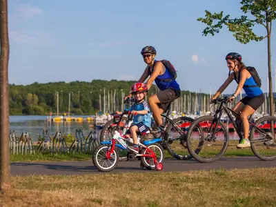 Zahlreiche Fahrradwege