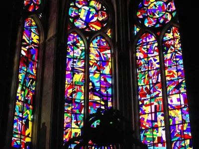 Weltkunst Richter-Fenster Abtei Tholey